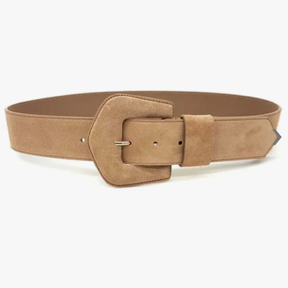 B-Low The Belt Light Taupe Bret Nubuck Belt - Picture 8 of 8